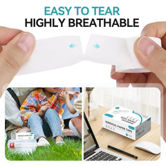 Dimora breathable wound tape keeps skin aerated for comfort during healing.