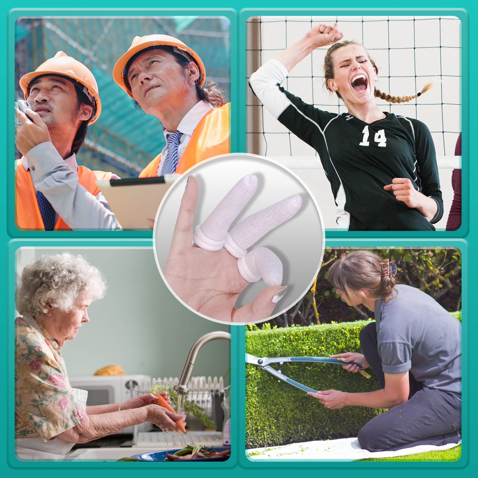 Dimora finger cots easy to wear and remove, making quick tasks smoother