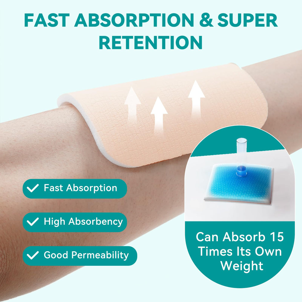 Dimora dressing easy to apply and remove, reducing irritation during changes