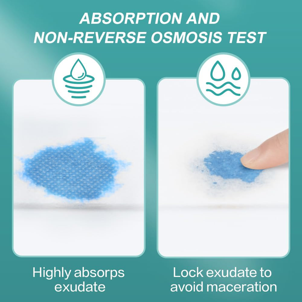 Dimora dressing applied to an arm after a procedure demonstrating breathable coverage.