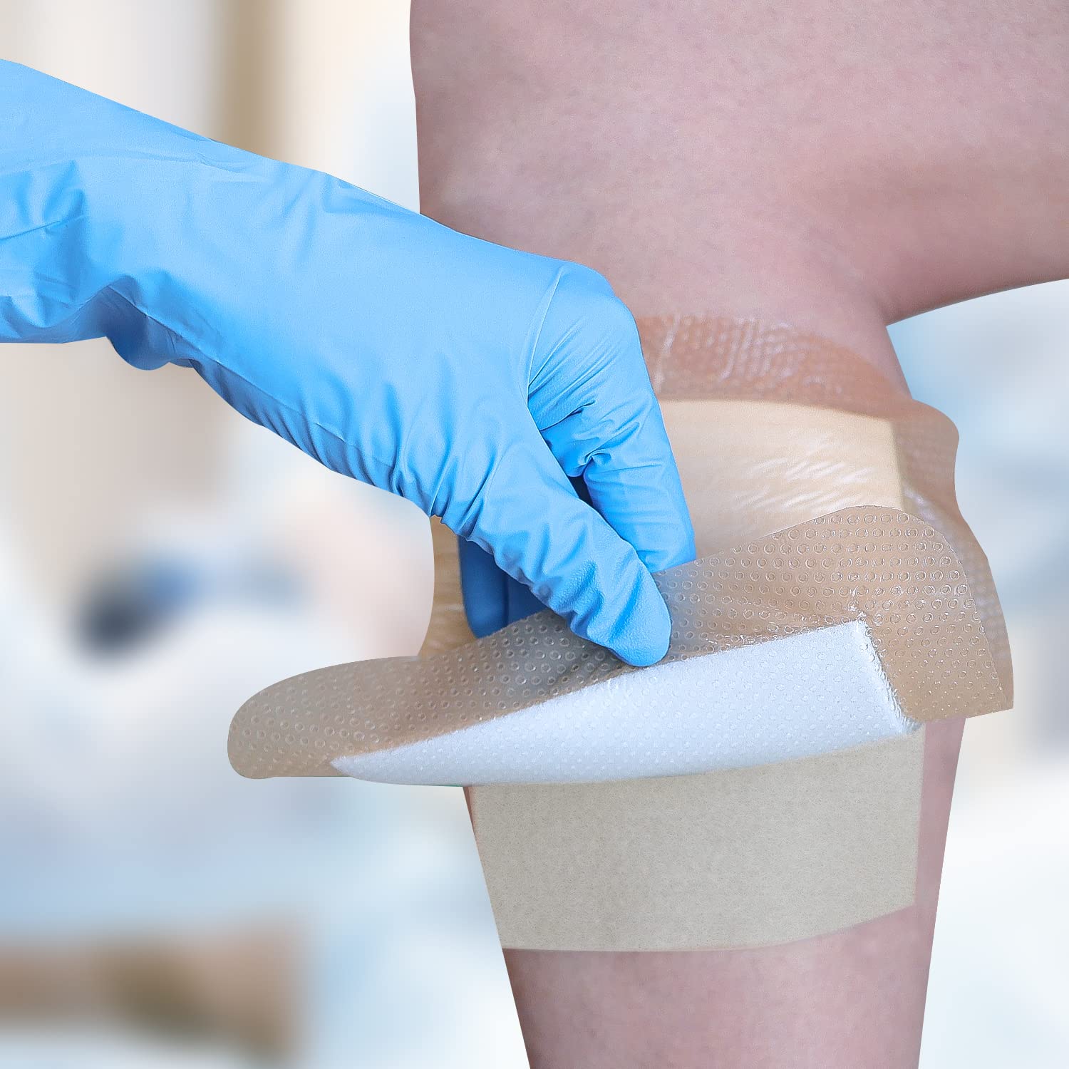 Dimora Upgrade post-operative wound dressing for secure, comfortable use.