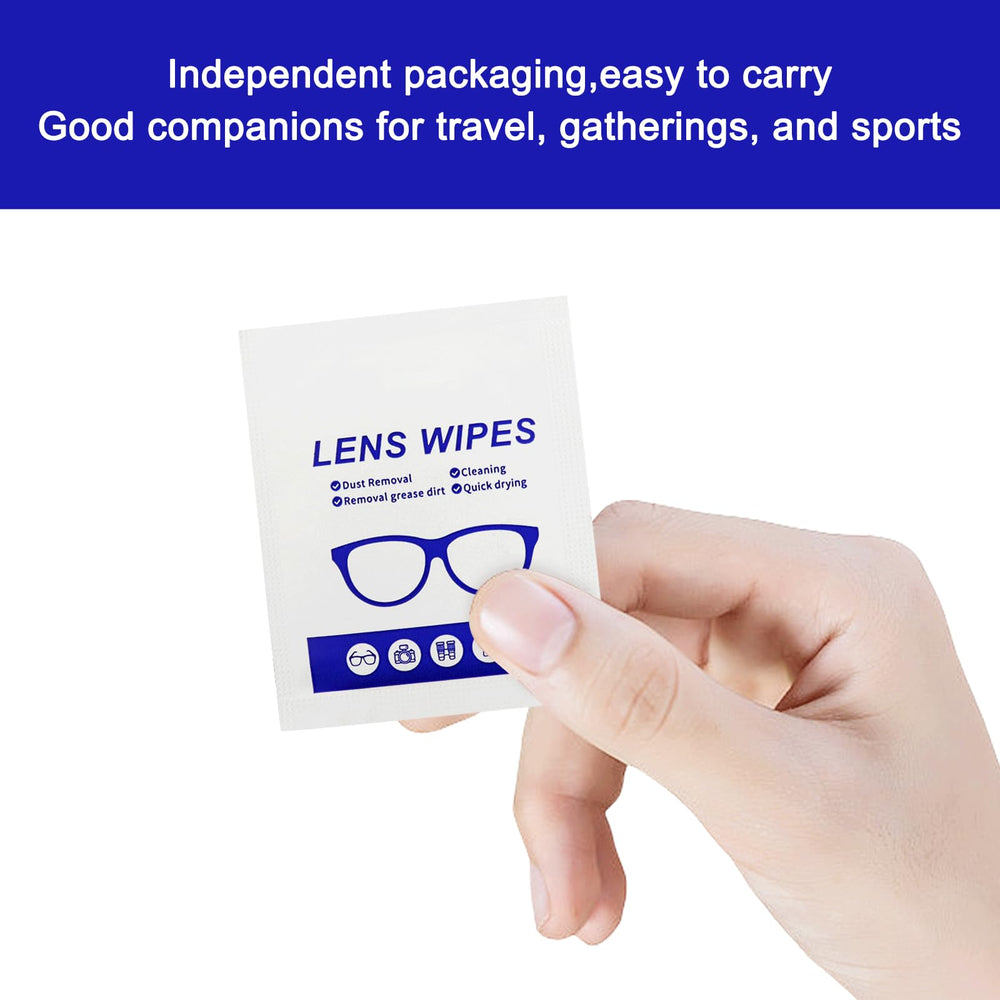 Multi surface cleaning wipes for glasses phones and cameras