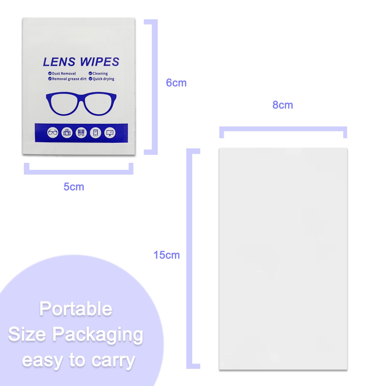 DINGCAIDC wipes deliver streak-free results on screens