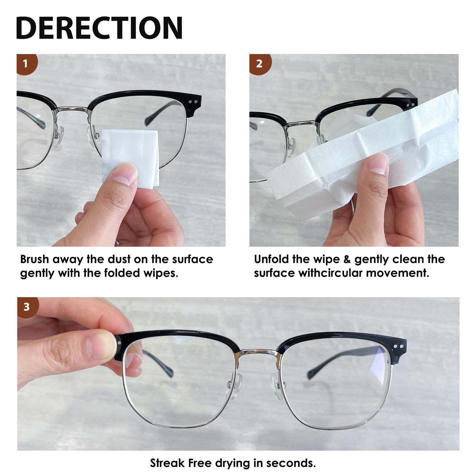 Dipoo, toallitas para objetivo de cámara, limpieza suave sin rayas.