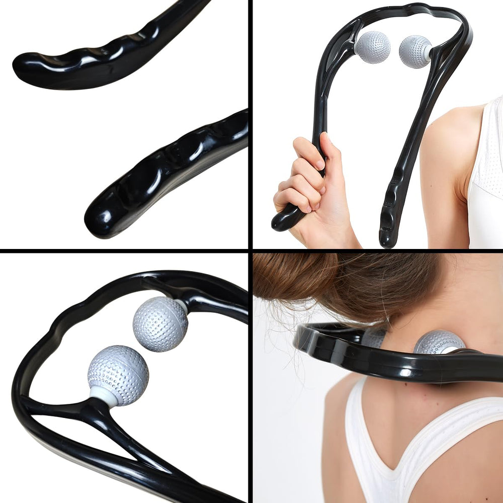 Dipua neck massager is portable for travel and on-demand relief