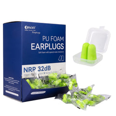 Dison earplugs with individual packaging for convenient travel use.