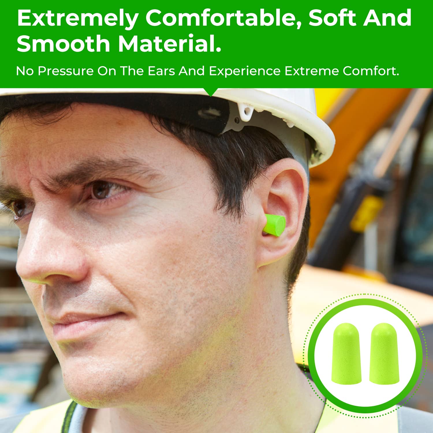 Dison hearing protection suitable for shooting ranges, work, and travel.