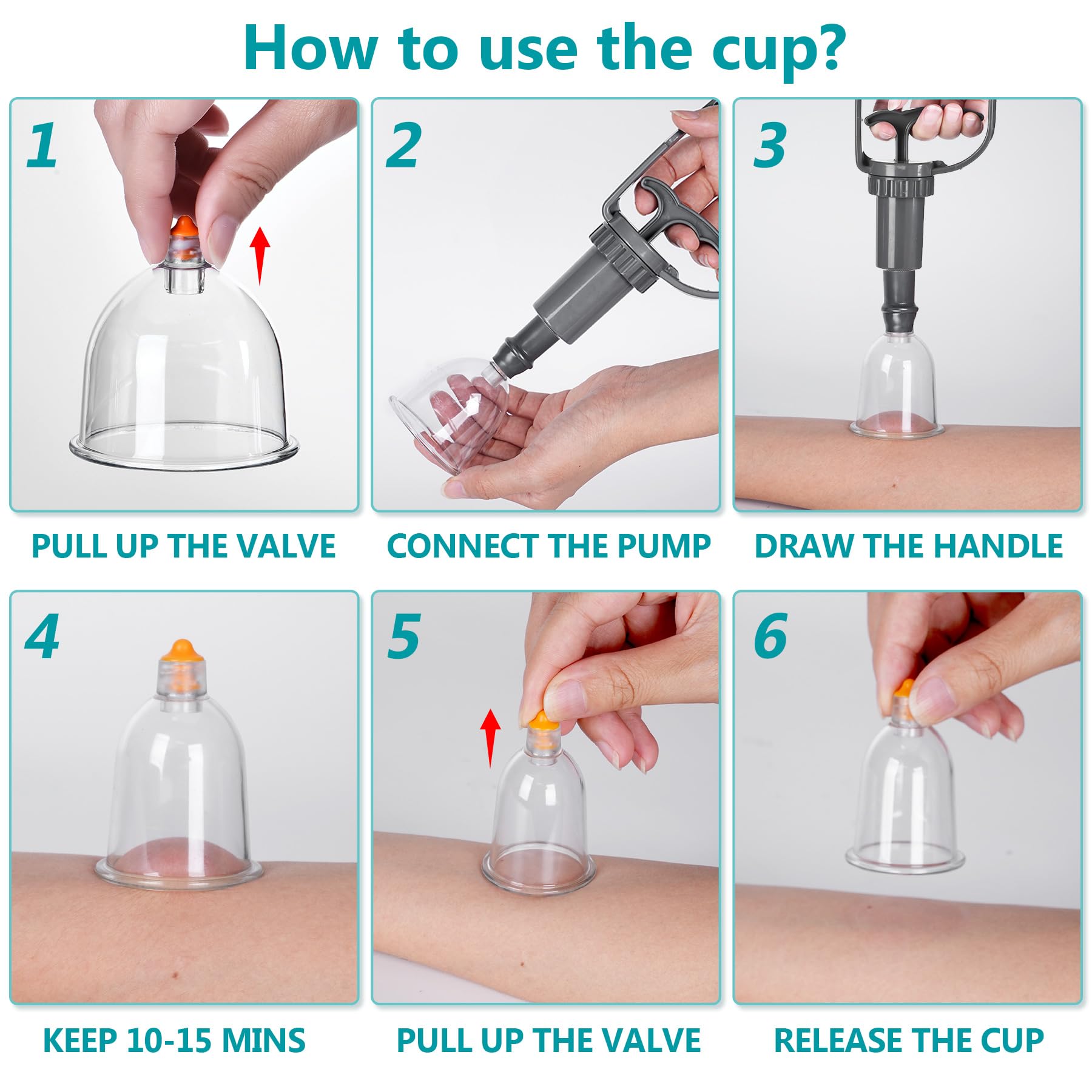 Ditind gua sha tool included for complementary massage