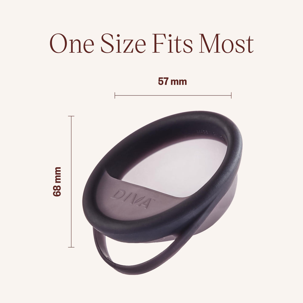 Diva Disc holds seven tampons worth of flow for fewer changes