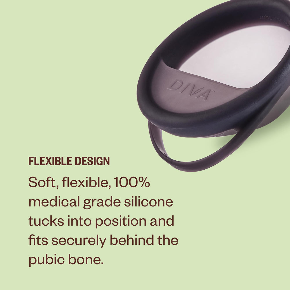 Diva Disc uses 100% medical-grade silicone for safe, reusable use