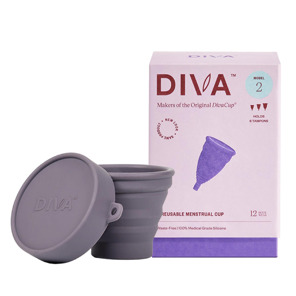DivaCup Model 2 in use for reliable protection during daily activities.