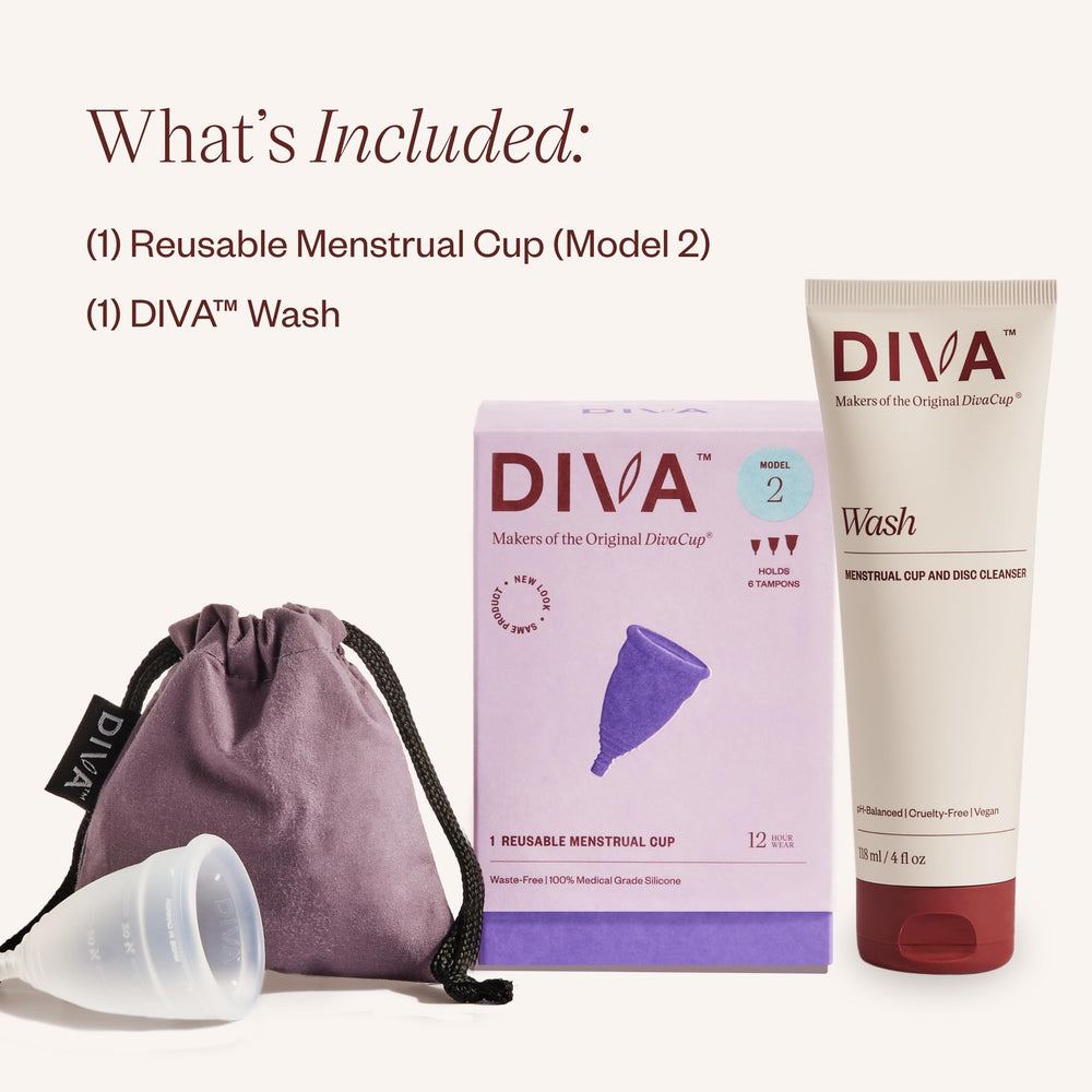 Model 2 wide-canal design fits larger vaginal canals
