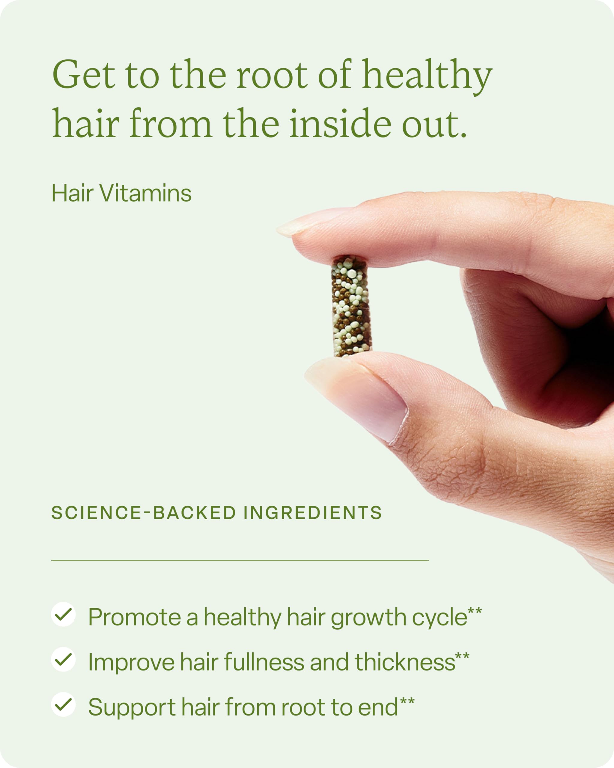 Divi Hair Vitamins daily capsules ready for your routine
