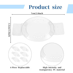 DIVINA VITAE clear eye patch design aiding gentle protection during rest