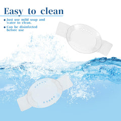 DIVINA VITAE eye shield with ventilation holes promoting airflow and dust protection