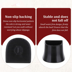 Divina Vitae S heel cap provides gentle fit for smaller heels with grip.