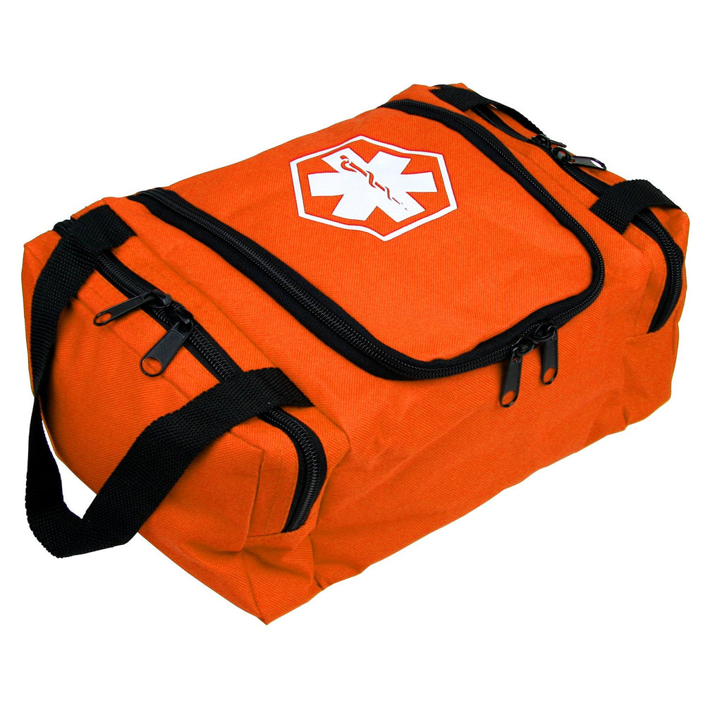 Dixie EMS Dixigear main compartment with foam divider keeps med supplies organized.