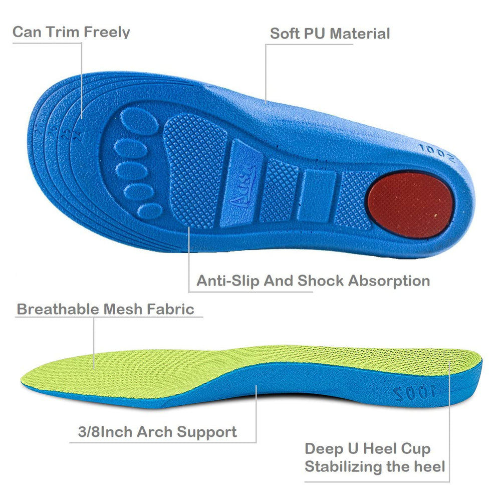 Sport Comfort insoles support active days for growing feet.