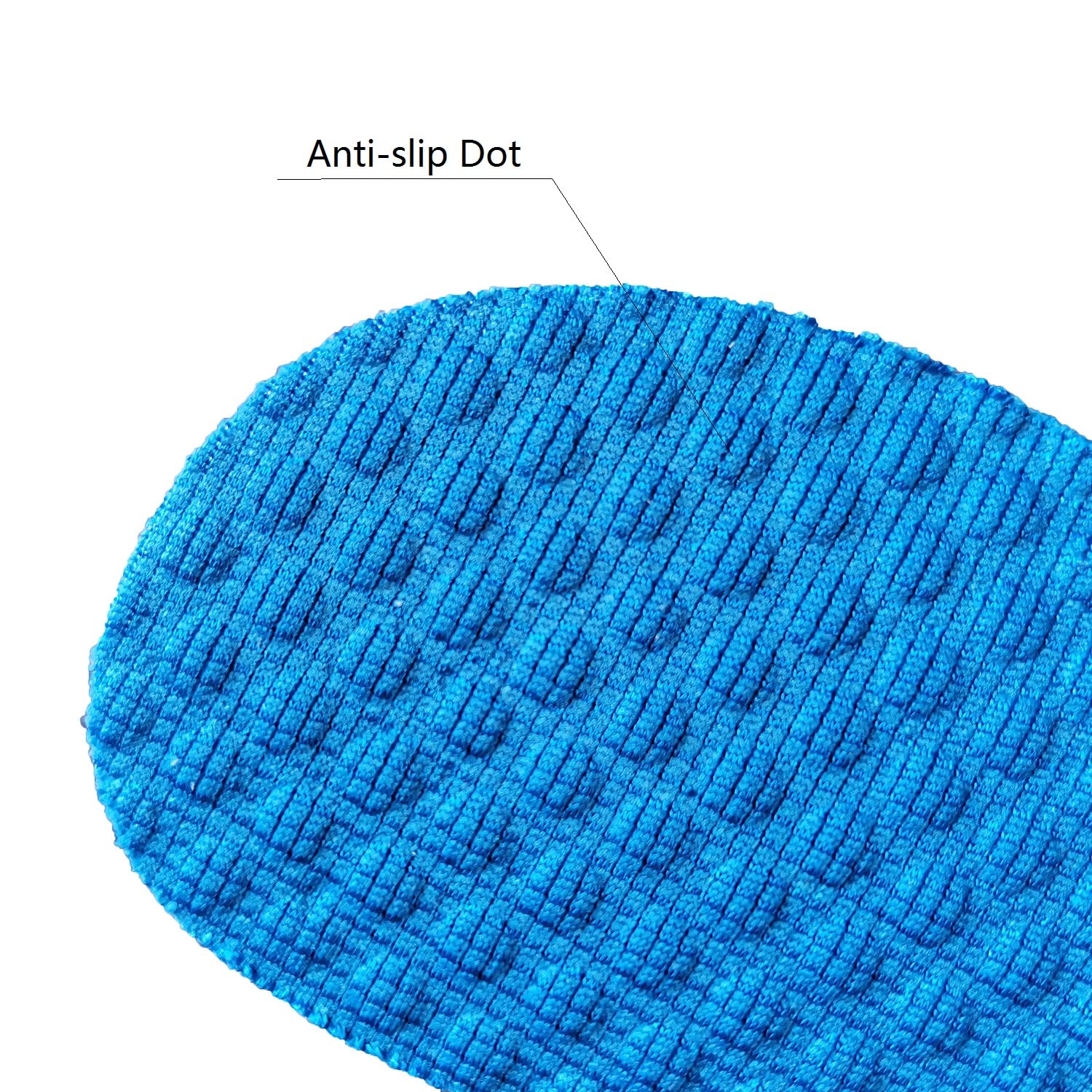 DLOSN kids memory foam insoles bottom texture for shock absorption