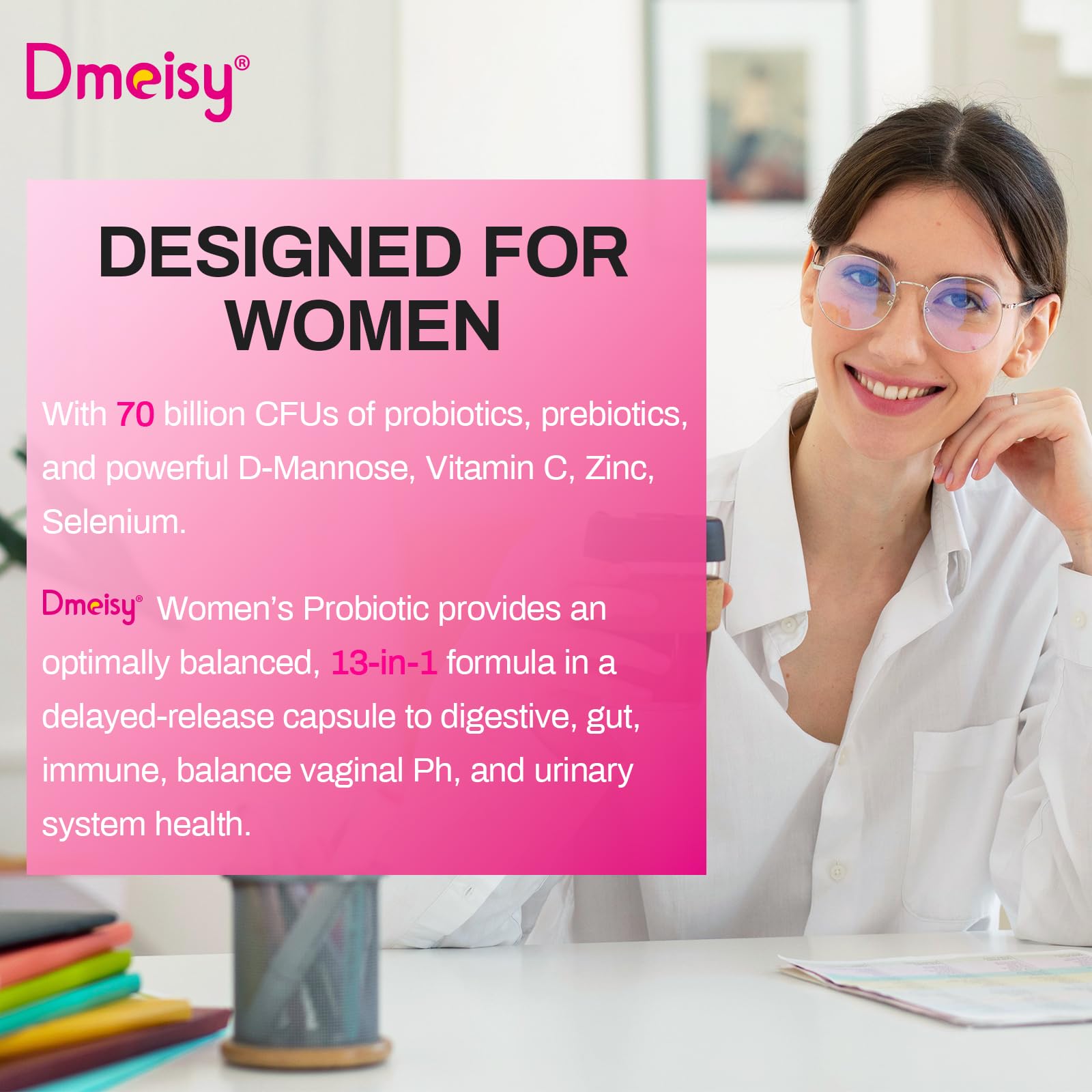 Dmeisy daily use promotes overall wellness for modern women.