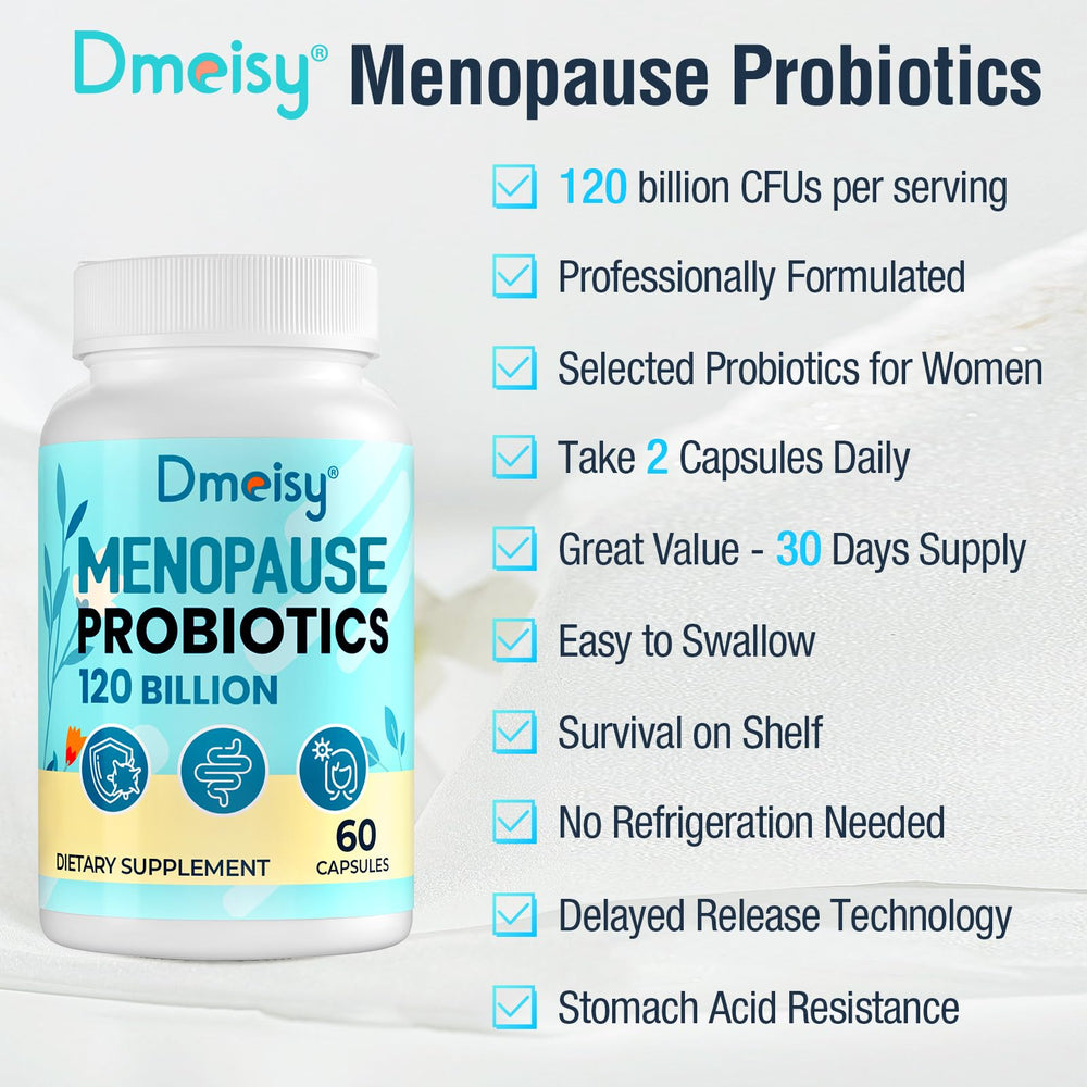 Dmeisy dispensing capsules next to glass of water for daily use.