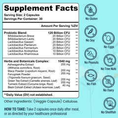 Dmeisy probiotic capsules closeup showing capsules and labeling for easy daily use.