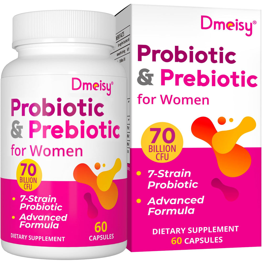 Dmeisy vaginal probiotics bottle supports daily wellness and vaginal health.