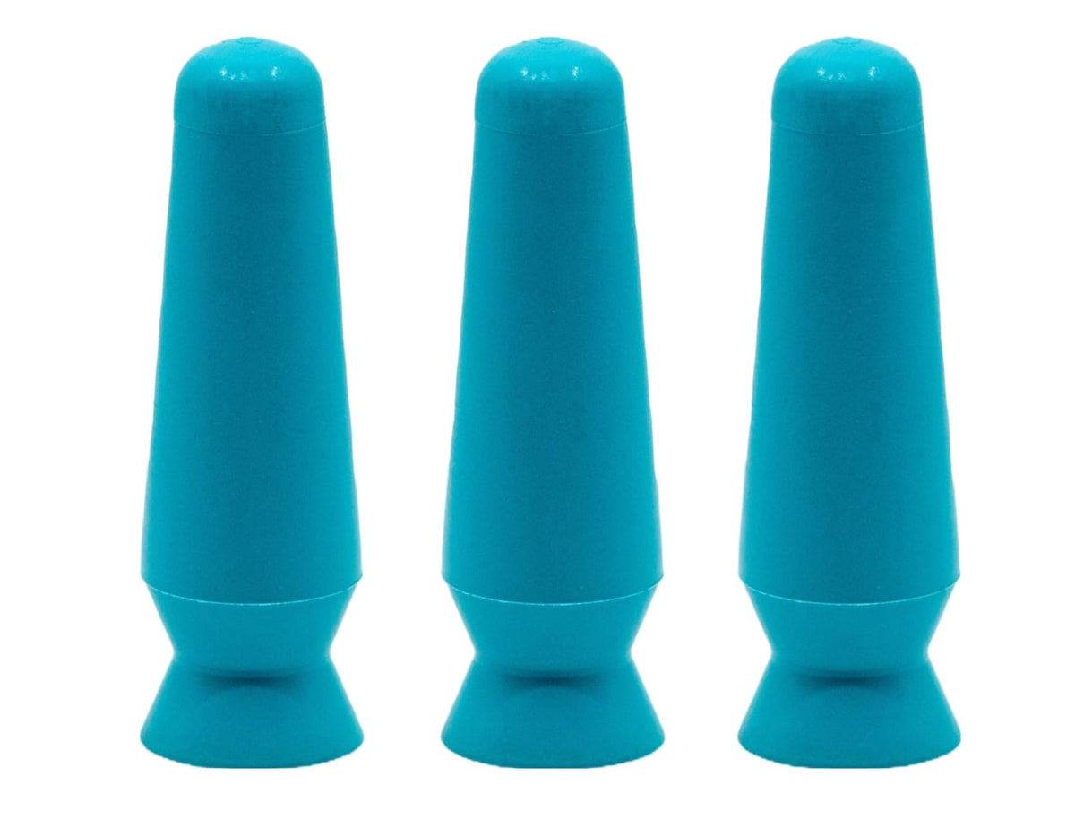 DMV Copa Escleral, paquete 3 azul claro, inserciones suaves