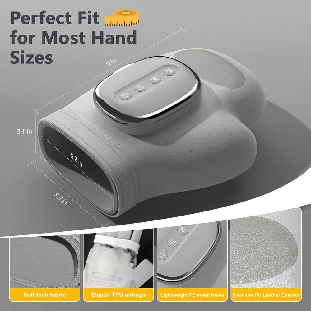 DNRPAD hand massager long-use battery delivers 75+ minutes