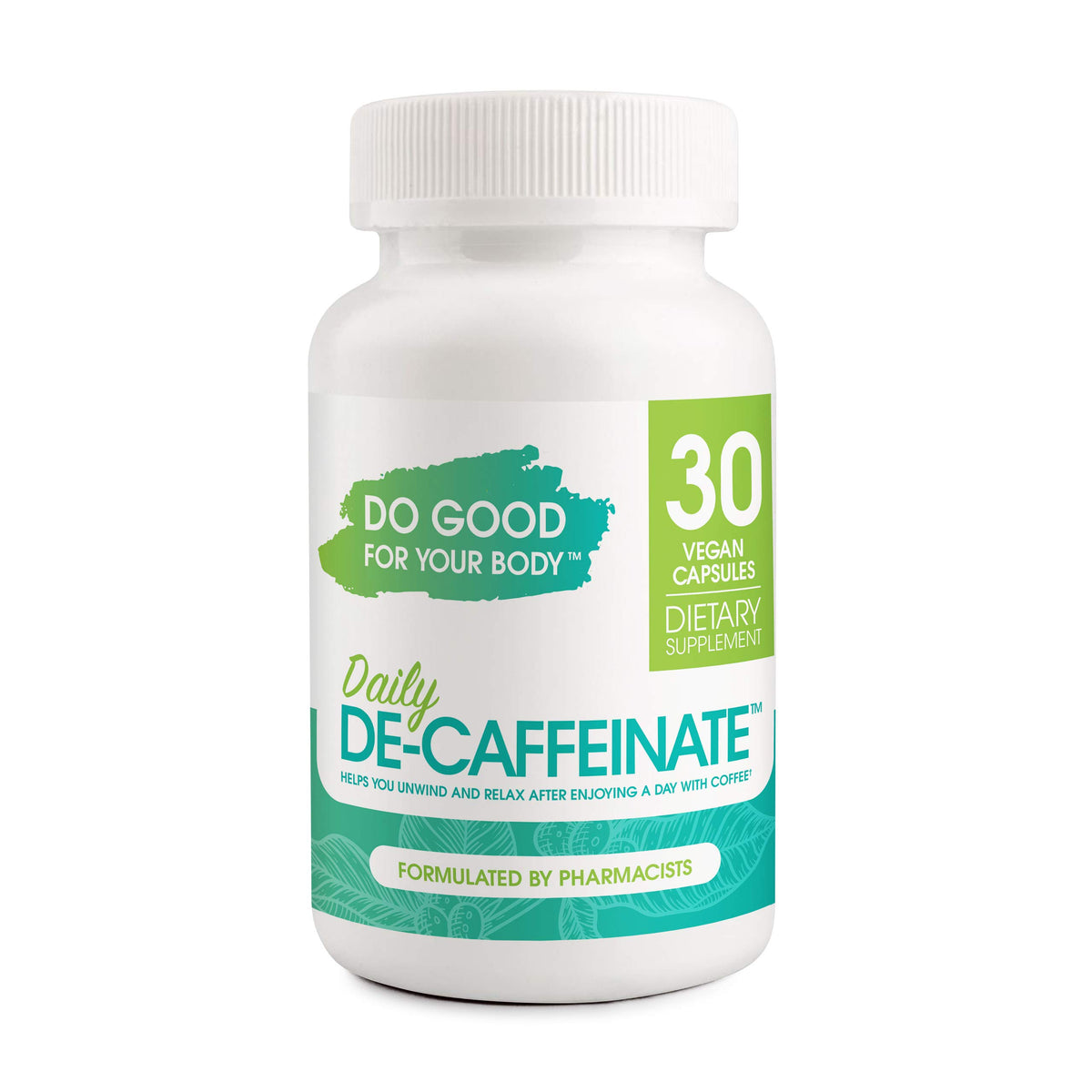 Do Good For Your Body Rutaecarpine bottle for evening relaxation after caffeine