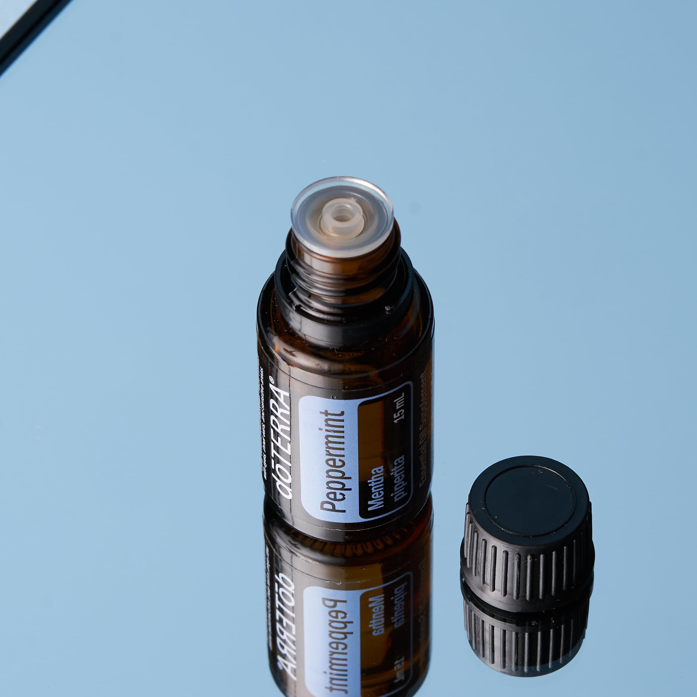 doTERRA peppermint diffuser scene ready to fill a room with invigorating scent.
