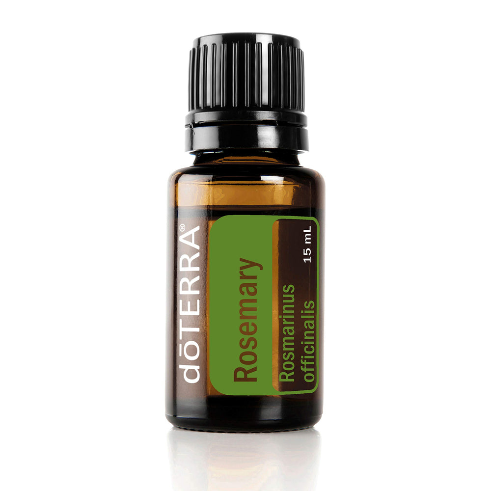 doTERRA Rosemary Essential Oil 15 mL bottle for aroma and culinary use.
