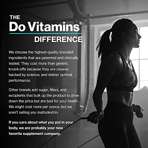 Athlete in gym using Do Vitamins PurePump for workouts.