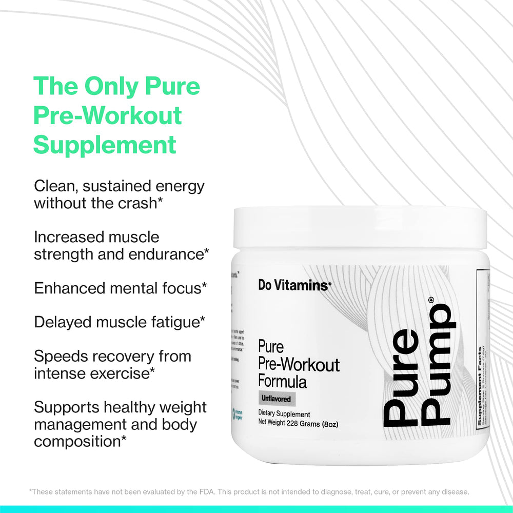 PurePump powder mixing in water for focused training sessions.