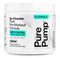 Do Vitamins - PurePump Unflavored All-Natural Pre Workout Powder for Men & Women | Clean Preworkout with Creatine, BCAA, Beta Alanine | Energy, Focus & Pump | Vegan, Keto, Paleo - 30 Servings