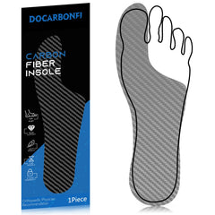 Docarbonfi Morton’s Extension Insole front view providing rigid support for toe alignment.