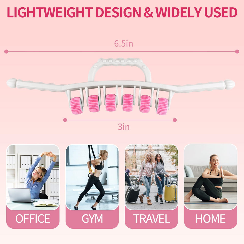 Docemel cellulite massage tool in compact travel-ready form for on-the-go relief