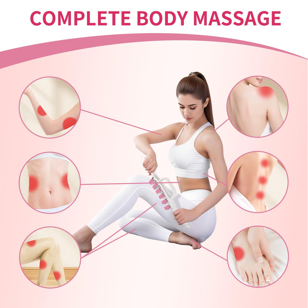 Docemel cellulite massage tool with ergonomic handles for comfortable sessions