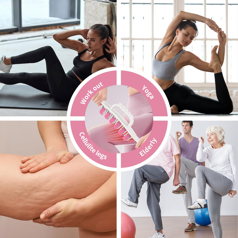 Docemel cellulite massage tool performing trigger point massage on knots