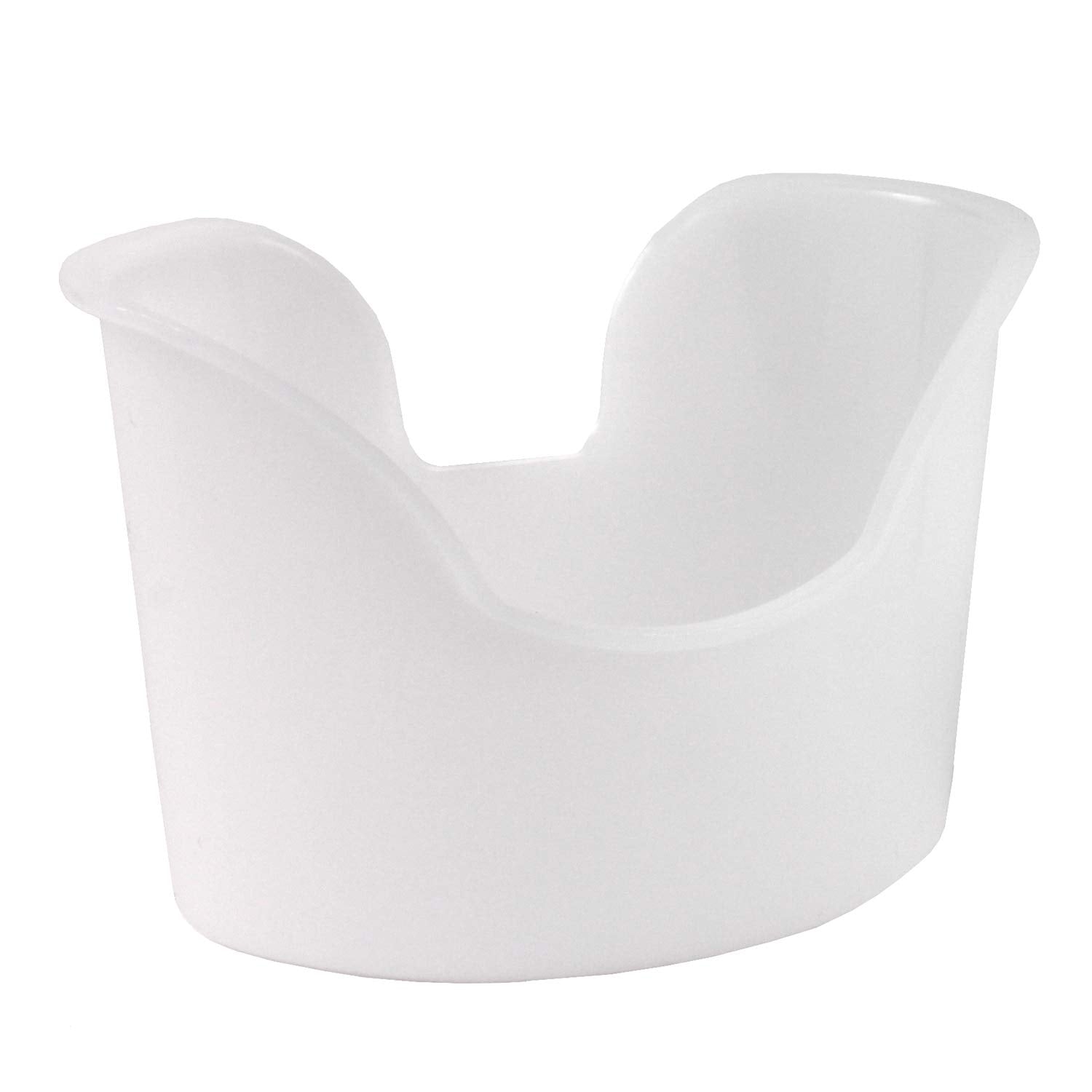 Doctor Easy Elephant Ear Washer basin catching runoff during cleaning