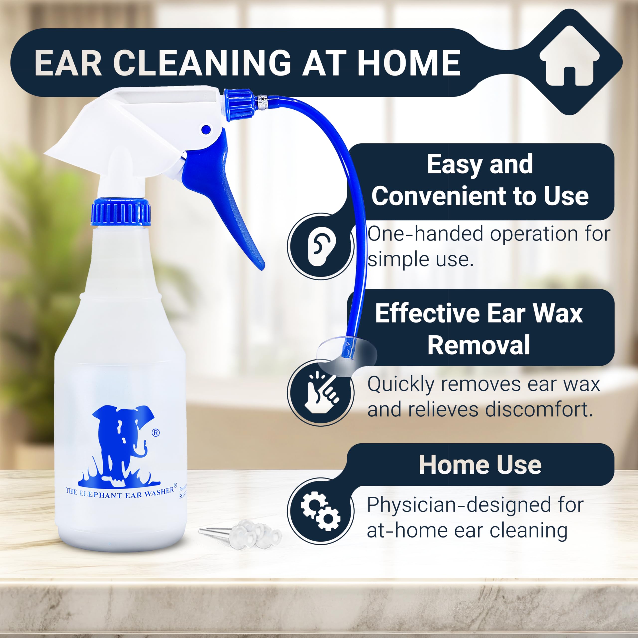 Doctor Easy disposable tips shown for safe, hygienic use