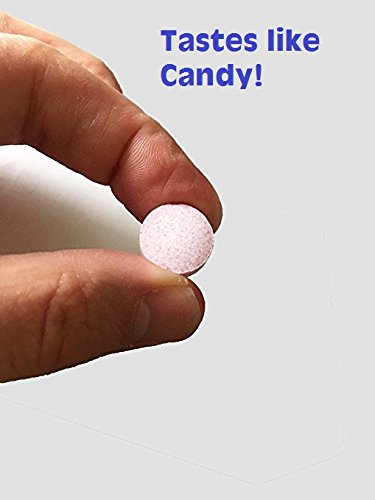 Closeup of wild berry flavor chewables from Doctor MK's NATURAL for sugar-free probiotic support.