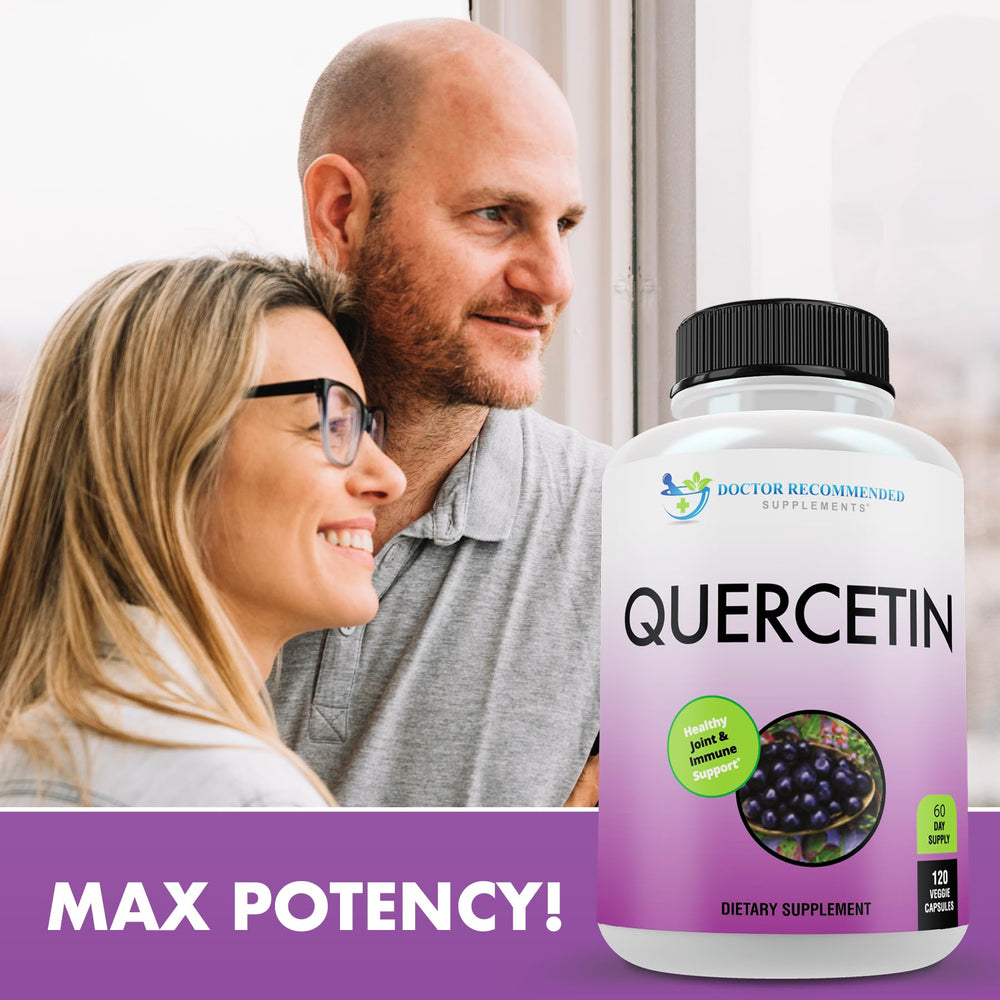 DOCTOR RECOMMENDED SUPPLEMENTS Made-in-USA bottle with trusted quality controls.