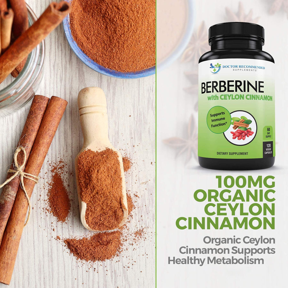 doctor recommended supplements organic ceylon cinnamon ingredient