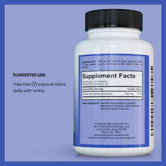 Doctor Recommended Supplements premium choline capsules closeup for daily wellness use.