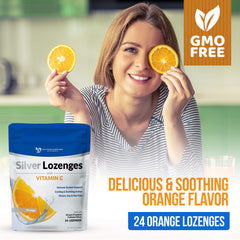 DOCTOR RECOMMENDED SUPPLEMENTS 60ppm lozenge with visible texture and shine for throat comfort