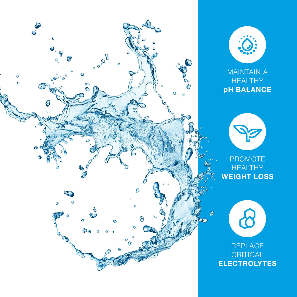 DoctorCare Plus drops beside a glass suggests easy daily use.