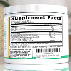 Doctor Danielle GutAssist ingredient-licorice close-up illustrating digestive comfort potential.