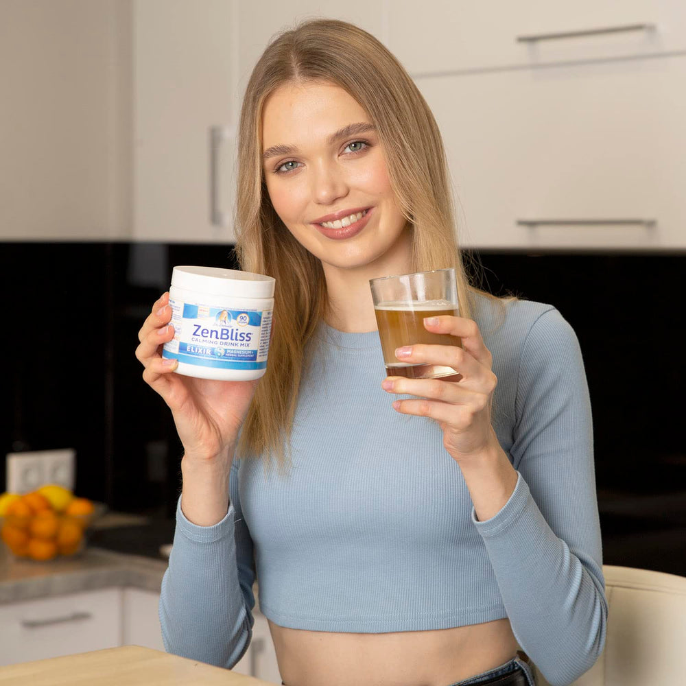 Doctor Danielle Zenbliss passion fruit element suggests refreshing, relaxing flavor.