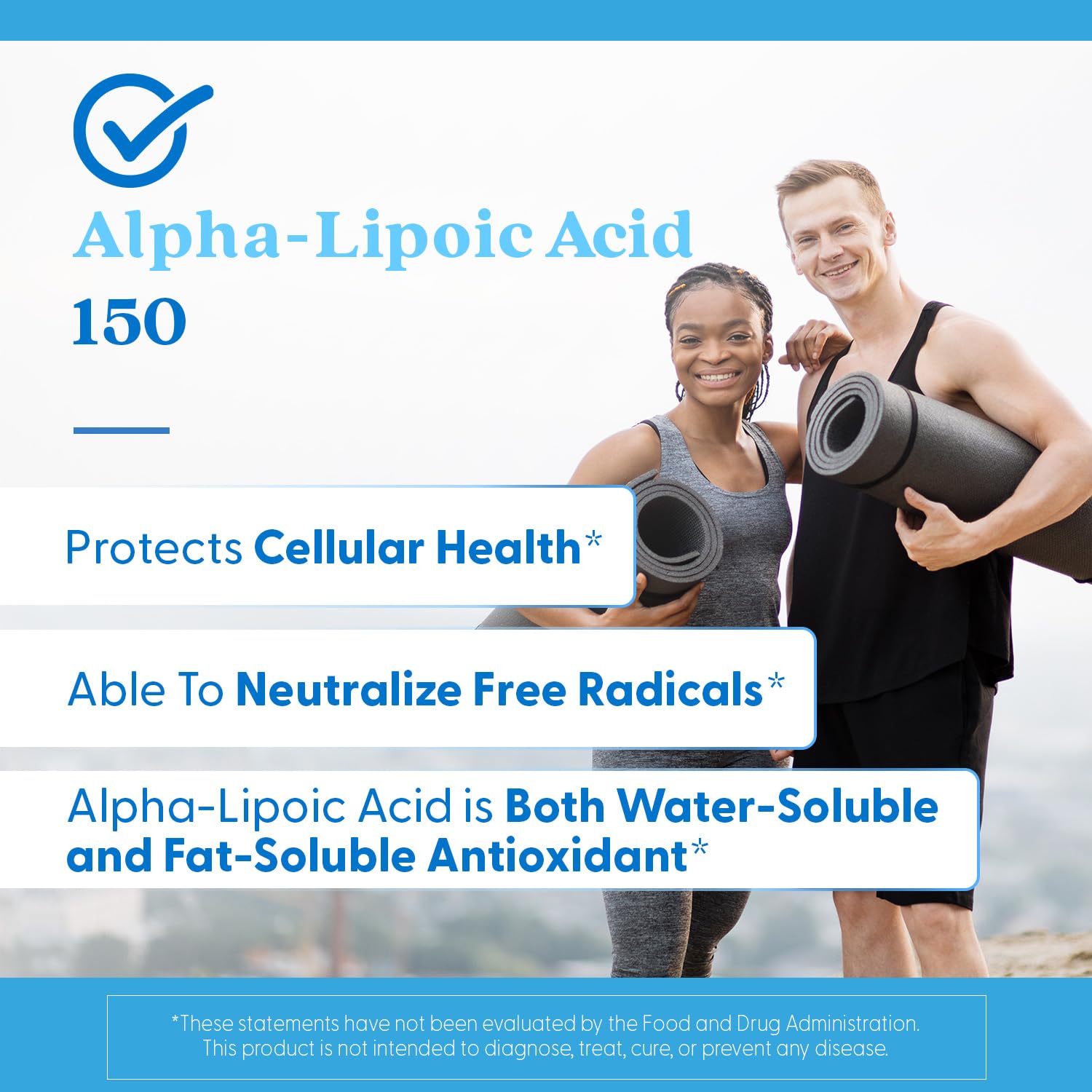 Pouring Doctor's Best Alpha-Lipoic Acid bottle to show serving size and dosing